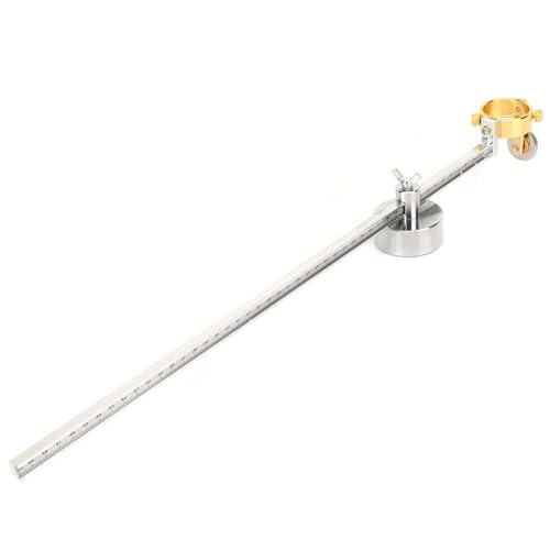 Moncer Torch Compass Roller Guide, Adjustable Magnetic Guide Wheel with Circle Compass Roller Welding Cutting Tool Accessories for P80
