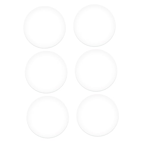 DEARMAMY 6pcs Glass Replacement Lens for Watch Repair Diameter Watch Lens Scratch Resistant Mineral Crystal for Watchmaker Use