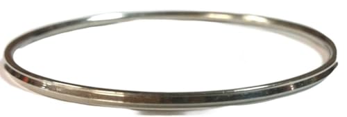 DTF Sikh Kara Thin Medium Sizes (Stainless Steel, 6.3 CM)