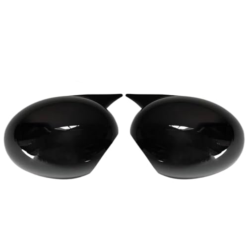 Coques de rétroviseurs pour Cooper R50 R52 R53 boîtier noir brillant