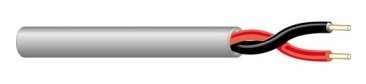 Belden 6100UE 14 AWG 2 Conductor LSPVC Insulation BC LSPVC Jacket Yellow Commercial Audio Systems Cable (500FT)