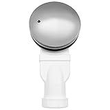 Low Profile Shower Drain P Trap Side Drain 90mm 36L/min Water Flow Chrome Plated Shower Tray Siphon