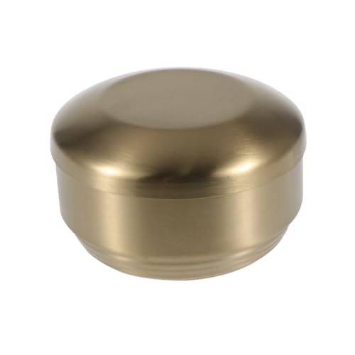 Ciieeo Stainless Steel Insulated Bowl Double Wall Design for Hot Cold Foods Household Utensil with Lid Golden Finish for Kitchen Use Long Lasting Heavy Duty