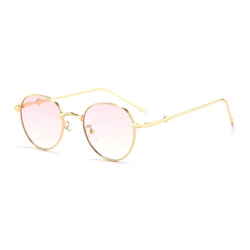 Lunettes de soleil ovales vintage rose pour vos terrasses et sorties