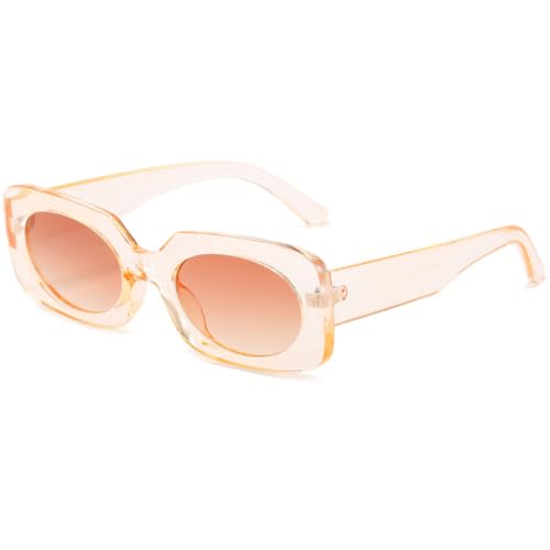 Lunettes de soleil rectangulaires avec protection intégrale UV400
