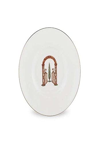 Lenox Cipresso Bone China Gold Banded Dessert Plate