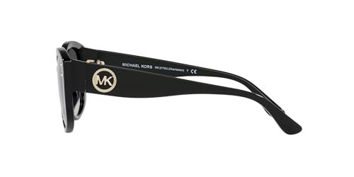 Michael Kors MK2175U Charleston Universal Fit Sunglasses, Black Bio/Dark Grey Gradient, 54 mm4