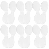 Alipis Einweg Augenpflegepapier Vliesstoff 100 Stück Sanftes Hautpflege Augenpapier für Selbstgemachte Augenmasken und Entspannende Anwendungen