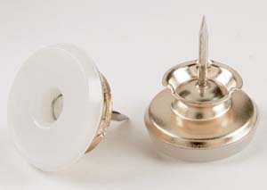 Shepherd 9098 1" Nail On Swivel Glides 4 Count