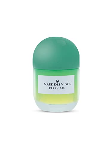 Mark Des Vince Fresh 302 Concentrated Perfume for Men Women Long Lasting Parfum Fragrance For Unisex, 15ml