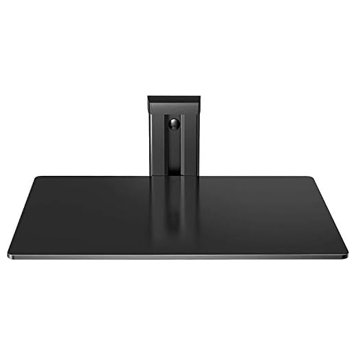 PERLESMITH Floating Wall Mount Shelf - Single Floating DVD DVR Shelf – Holds up to 17.6lbs - AV Shelf Strengthened Tempered Glass – Perfect for PS4, Xbox One, TV Box Cable Box (PSDSK1)