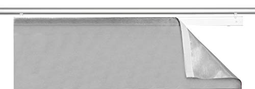 Home Fashion TIBERIO Sliding Screen Fabric, White, 245 x 60 cm, W 23.6" x L 96.5" (1 Panels) - Image 4