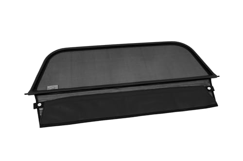 Pare-vent pour Ford Mercury Capri : déflecteur de vent noir pour cabriolet