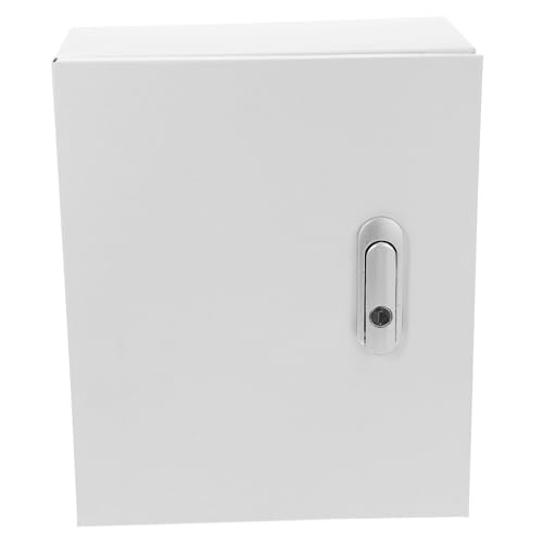 Boîtier électrique métallique étanche et robuste 250x300x140 mm contre la pluie