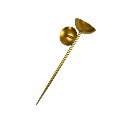 NONGYU Supporto da parete in metallo bastone unico semplice forma applique da appendere per spazio abitativo elegante facile installa supporto interno