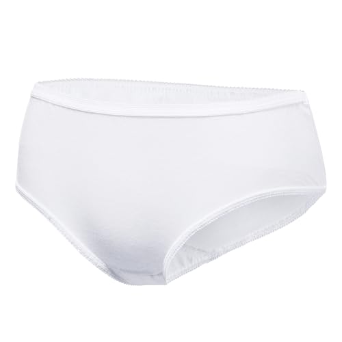 Women's Disposable Knickers Ladies Bikini 100% Cotton Briefs Panties Underwear for Travel Hotel Spa Hospital Stays Emergencies