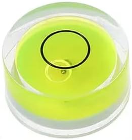 - AASONS 1 Piece, 12mm Diameter Spirit Level Bullseye Micro Button Level