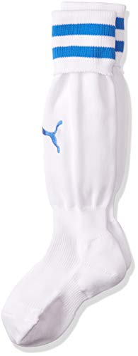 [プーマ] サッカーウェア ラインイリ ジュニア ストッキング 729882 [ジュニア] キッズ 22年秋冬カラー プーマホワイト/エレクトリックブルー(10) 16.0-18.0 cm