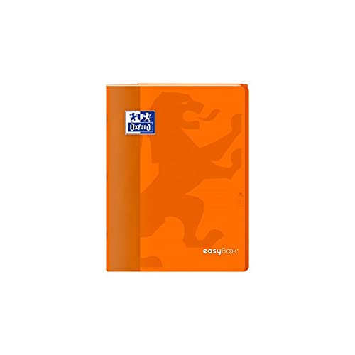 Oxford - Lotto di 10 quaderni esaybook 24 x 32 cm, 48 pagine a quadretti piccoli, 90 g, colori casuali