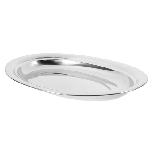 HOLIDYOYO 304�X�e�����X�����̐���t���M �ȉ~�`�������v���[�g �ϔM�t�[�h�X�`�[�}�[�v���[�g �ƒ�p�X�i�b�N�f�B�b�V�� �d�q�����W �I�[�u���Ή� �ƒ� ���X�g�����p