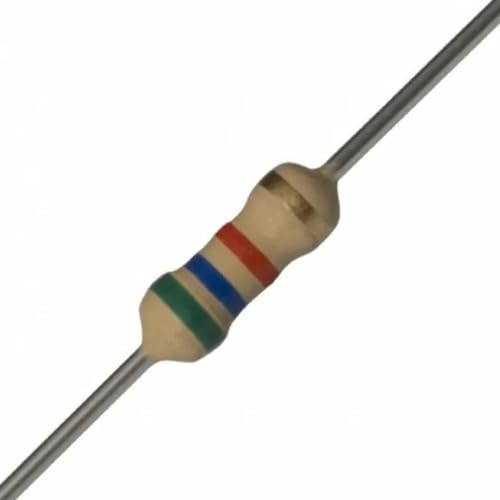 Resistor 5K6-1/4W-5% Kit com 100 Unidades - Para Eletrônica