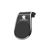 FCUKKDE Porta Cellulare Auto per Peugeot Traveller 2016–, Bocchette di Aerazione Supporto Telefono Auto Magnetico 360° Rotazione Anti-graffio