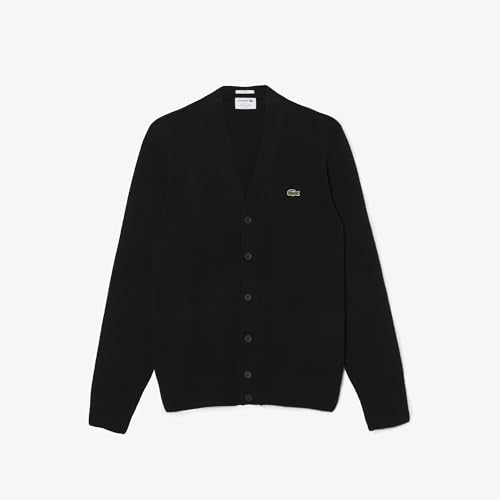 Lacoste Men's Classic Fit Long Sleeve Cashmere Cardigan Sweater3