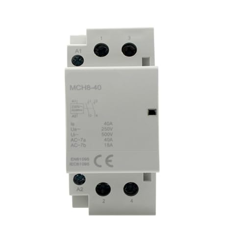 Contacteur modulaire MCH8-40 40A automatique pour éviter les surcharges de compteur