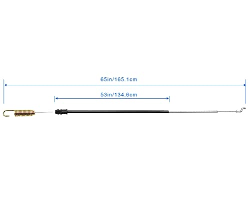 Image of Poagavgs 119-2379 290-945 Replacement Traction Control Cable for Toro Recycler Lawn Mowers 20330 20350 20370 20954