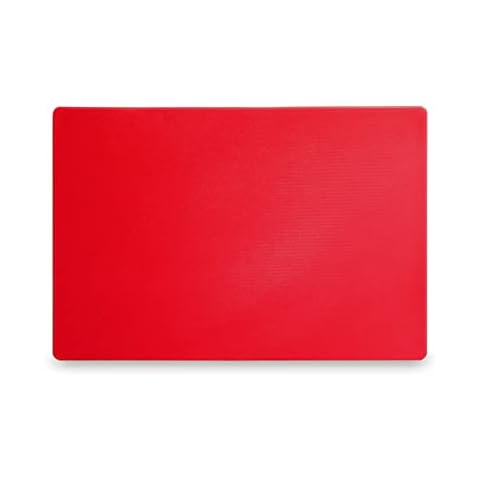 HENDI Tabla de cortar HACCP 450x300 - Rojo Cover