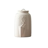 Matériau : céramique. La surface est lisse et facile à nettoyer. Passe au lave-vaisselle.