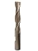 Drill America DWCF Series High-Speed Steel End Mill, Polished Finish, 4 Flute, Square End, 1-5/8" Cutting Length, 11/16" Cutting Diameter, 3-5/8" Length, 1/2" Shank (Pack of 1)