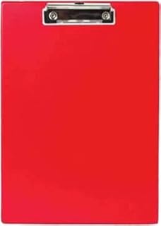 Leading Cap Less Secretary 2210 - Tapa de plástico, tamaño A5, color rojo