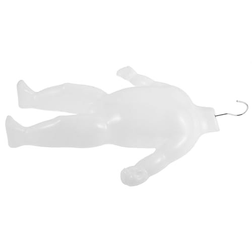 iplusmile Mannequin D'garçon et Filles en Plastique Blanc Bras et Jambes, Aspect Réaliste, Pratique pour Présentoirs de Vêtements et Maillots de Bain en Magasins et Expositions
