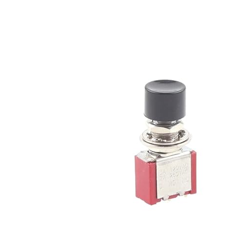 Interrupteur à bascule mini bouton de retour automatique PB102B 3 Pin 5A