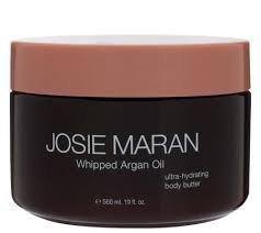 Josie Maran Whipped Argan Oil Ultra-Hydrating Body Butter (19 fl oz./560 ml, Vanilla Pear)