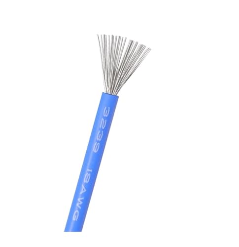 2 ���[�g��/5 ���[�g�� UL3239 �V���R�[�� ���C���[�����b�L�� 30 28 26 24 AWG �X�s�[�J�[�d�q�P�[�u��(Blue,5 m 28AWG)