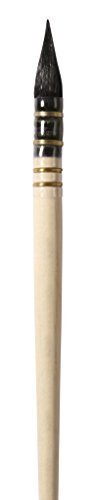 Daler-Rowney Aquafine Artists Watercolour Paint Brush - Pointed Wash Size 4