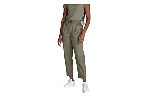 Calça Feminina Cintura Alta Carrot Em Tecido