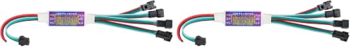 Image of BTF-LIGHTING WS2812B WS2811 SM16703 SK6812 WS2814 IC etc 3Pin RGB TTL Amplifier 1 to 4 Support 3PIN Addressable LED Strip,Fairy String,Matrix Panel,Module etc DC5V DC12V DC24V (Pack of 2)