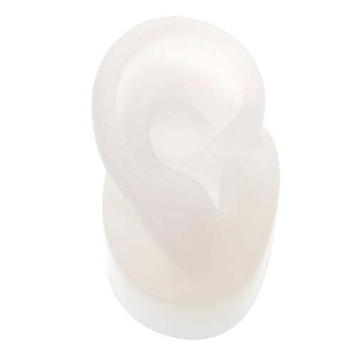 Gogogmee Ear Piercing Model Human Ear Models for Jewelry Safe Silicone Practice Tool Body Piercing Fashion Display Stand