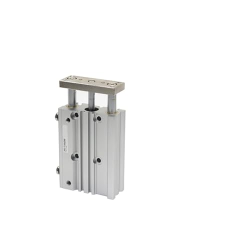 Cilindro guía compacto MGPL16-400Z, actuador neumático de doble efecto lineal 4
