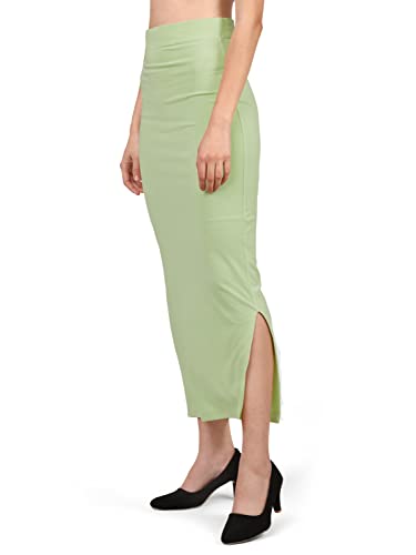 Image of Mehrang Stretchable Saree Shapewear Petticoat for Women, Cotton Blended,Petticoat,Skirts for Women,Shape Wear Dress for Saree