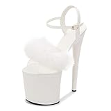 chaussures plexi pole dance Matériel Semelle extérieure: caoutchouc