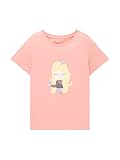 TOM TAILOR Mädchen Kinder T-Shirt mit Print 1035196, Pink, 92-98