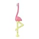 Dr. Brown’s Flamingo Kleinkind-Zahnbürste, Rosa