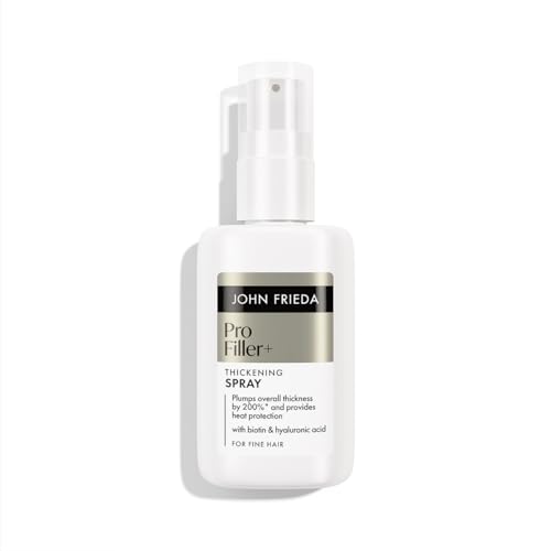 John Frieda PROfiller+ Thickening Spray 25ml. Travel Size Hair Volume Spray for Fine Hair Root Lift Support and Styling Control