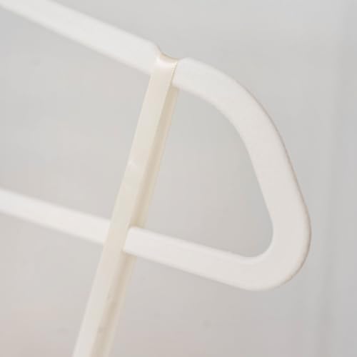 3 Sprouts Adult Velvet Hangers, Non Slip Felt Hanger Set, Cream, 30 Pack by 3 Sprouts - Image 5