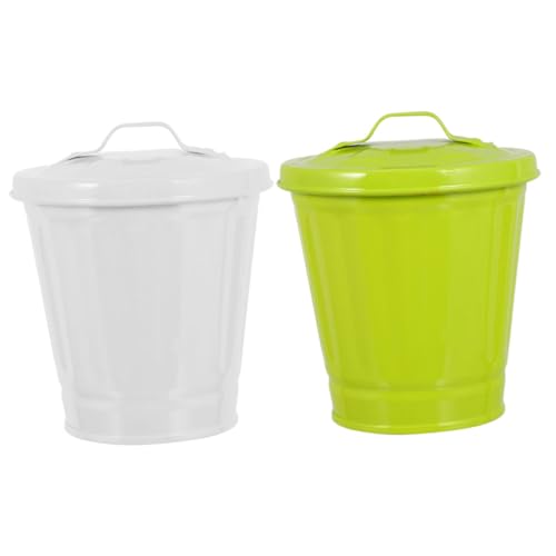 Bote de basura mini Vaguelly de hierro para escritorio