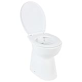 Diese spülrandlose Keramik-Toilette wird jedes Badezimmer aufwerten! Ihr um 7 cm höheres Design ermöglicht im Vergleich zu anderen Standardvarianten eine bequemere Sitzposition.